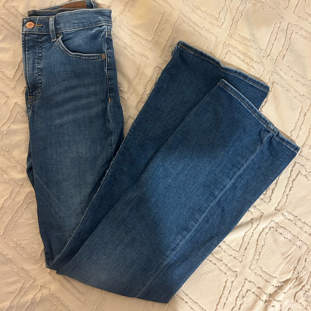 Express High Rise Bootcut Jeans